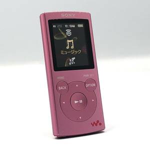 ◆◇外観概ね美品　SONY WALKMAN NW-E063 4GB ピンク◇◆