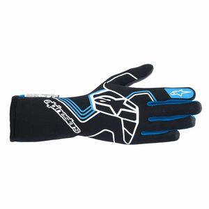 alpinestars( Alpine Stars ) перчатка для гонок TECH-1 RACE V4 GLOVE L размер 17 BLACK BLUE [FIA8856-2018 легализация ]