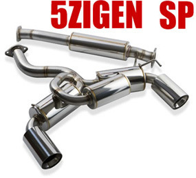 5ZIGEN マフラー 5ZIGEN SP SPEC STREET [適合：NISSAN(日産) フェアレディZ 型式：CBA-Z33] ポリッシュテール SP1003 車検対応