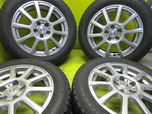 店）アフロディーテ15　5/100+　185/60R15　グッドイヤー　アイスナビ６　深溝　スタッドレス　170シエンタ