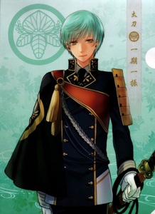 刀剣乱舞-ONLINE-　一期一振　②　A4クリアファイル　中古