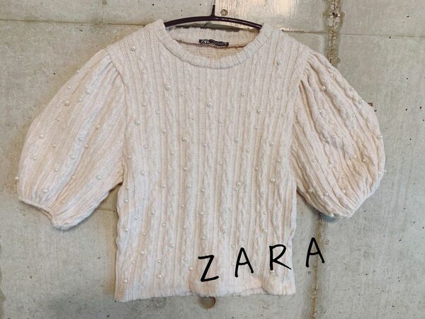 ＺＡＲＡ　ザラパール付きニット