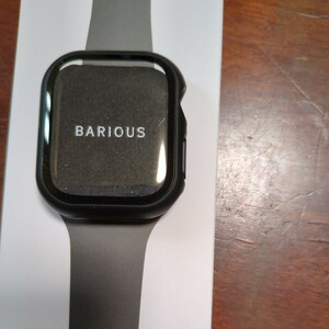 511h2720　BARIOUS BARIGUARD3 for AppleWatch 41mm ハードケース マットブラック Series7 対応