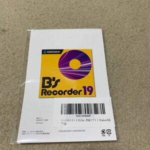 512a2911☆ ソースネクスト ｜ B's Recorder19 (最新)｜CD・BD・DVD作成 ライティング