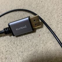 512a2924☆ ELUTENG HDMI to Displayport 変換ケーブル 4K 60Hz USB給電ボード付き HDMI_画像3