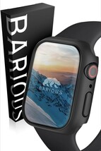 511h2720　BARIOUS BARIGUARD3 for AppleWatch 41mm ハードケース マットブラック Series7 対応_画像7