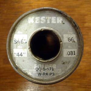 VINTAGEハンダ■ケスタ44kester,sn63,66,031はんだ50sGREY 切売