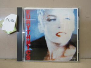 7666　中古CD 国内盤 Eurythmics / Be Yourself Tonight ユーリズミックス ミニポスター付