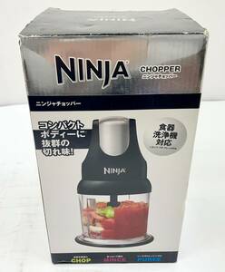 送料無料h55588 ShopJapan NINJA CHOPPER ニンジャ チョッパー NJAC01KD フードプロセッサー/ミキサー 未使用保管品