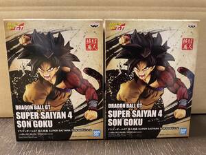 DRAGON BALL GT SUPER SAIYAN4 SON GOKU/ドラゴンボールGT 超人技画 超サイヤ人4 孫悟空 2個セット フィギュア プライズ 新品 未開封-2