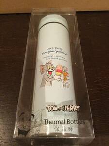 トムとジェリー TOM and JERRY ステンレスボトル Stainless Bottle 温度センサー 容量500ml プライズ 水筒 新品 未開封-グリーン-1
