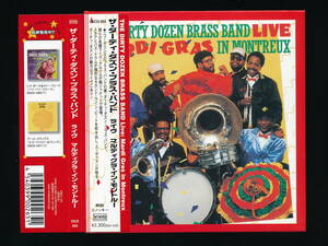 ☆THE DIRTY DOZEN BRASS BAND☆LIVE: MARDI GRAS IN MONTREUX☆2002年紙ジャケ帯付日本盤☆VIVID VSCD-265☆