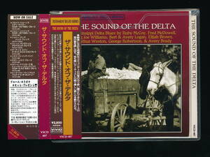 ☆THE SOUND OF THE DELTA☆1994年日本盤☆TESTAMENT / VIVID VSCD-407☆RUBY McCOY, FRED McDOWELL, BIG JOE WILLIAMS...☆