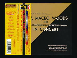 *REV.MACEO WOODS AND THE CHRISTIAN TABERNACLE BAPTIST CHURCH CHOIR*IN CONCERT*1997 year Japanese record obi attaching paper jacket *P-VINE PCD-4474*