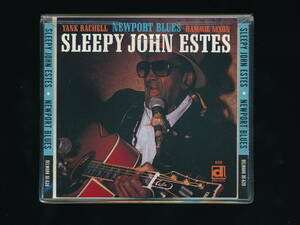 ☆SLEEPY JOHN ESTES / YANK RACHELL / HAMMIE NIXON☆NEWPORT BLUES☆2002年輸入盤☆DELMARK DE-639☆