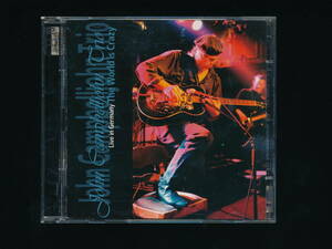 ☆2CD☆JOHN CAMPBELLJOHN TRIO☆THE WORLD IS CRAZY - LIVE IN GERMANY☆2003年輸入盤☆HERMAN'S HE 030-2☆