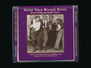 ☆SHAKE YOUR WICKED KNEES: CLASSIC PIANO RAGS, BLUES, & STOMPS 1928-43☆1998年輸入盤☆YAZOO 2035☆