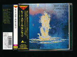 ☆サンセッツ SUNSETZ☆ヒート・スケール HEAT SCALE☆1992年☆ALFA RECORDS ALCA-297☆帯付☆久保田麻琴 サンディ SANDII☆