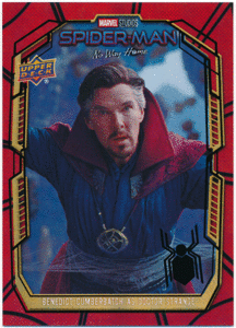 Benedict Cumberbatch as Doctor Strange 2023 Upper Deck Marvel No Way Home Ensemble Spider-Man Foil Parallel 299枚限定