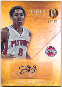 Spencer Dinwiddie NBA 2015-16 Panini Gold Standard Mither Lode Auto 99枚限定 直筆サイン オート スペンサー・ディンウィディー