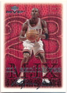 Michael Jordan NBA 1999-00 Upper Deck MVP MJ Exclusives Silver Script #205 シルバースクリプト マイケル・ジョーダン