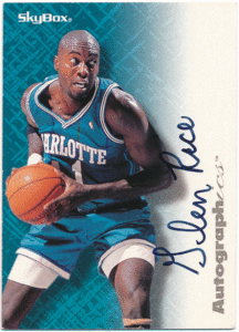 Glen Rice NBA 1996-97 Skybox Autographics Signature Auto 直筆サイン オート グレン・ライス