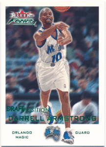 Darrell Armstrong NBA 2000-01 Fleer Focus Draft Position Parallel 300枚限定 パラレルカード ダレル・アームストロング