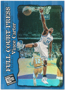 Vince Carter NBA 1998 Press Pass Full Court Press ヴィンス・カーター