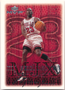 Michael Jordan NBA 1999-00 Upper Deck MVP MJ Exclusives Silver Script #198 シルバースクリプト マイケル・ジョーダン