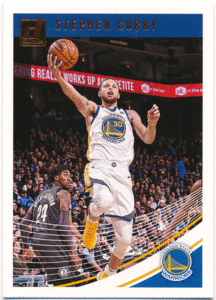 Stephen Curry NBA 2018-19 Panini Donruss Base Card #2 ベースカード ステフィン・カリー