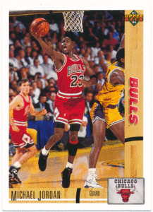 Michael Jordan NBA 1991-92 Upper Deck UD Base Card #44 ベースカード マイケル・ジョーダン