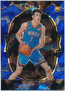 Chet Holmgren NBA 2022-23 Panini Select RC Rookie Blue Cracked Ice Prizm ルーキークラックドアイスプリズム チェット・ホルムグレン