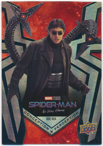 Doc Ock 2023 Upper Deck Marvel Spider-Man No Way Conception Perception Red スパイダーマン ドクター・オクトパス 1:405パック