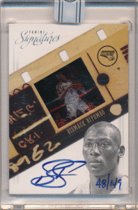 Bismack Biyombo NBA 2015-16 Panini Replay 2012-13 Panini Signatures RC Auto 149枚限定 オート ビスマック・ビヨンボ