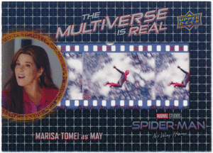 Marisa Tomei as May 2023 Upper Deck Marvel Spider-Man No Way Home The Multiverse is Real Acetate マーベル スパイダーマン