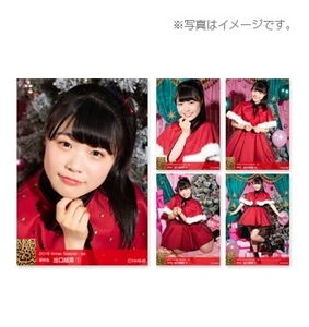 限定品NMB48 個別生写真5枚セット 2018. Xmas Special クリスマス 特別衣装 個別　出口結菜(研究生)　サンタ