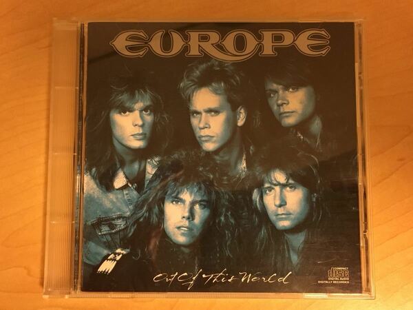 旧規格 VDPB-25001 ヨーロッパ/EUROPE☆アウト・オブ・ディス・ワールド/OUT OF THIS WORLD （1988年）☆国内盤CD ピクチャーディスク仕様