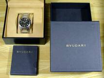 BVLGARI エルゴン EG40S メンズ腕時計 Elgon ブルガリ EG40BSSD 自動巻き_画像9