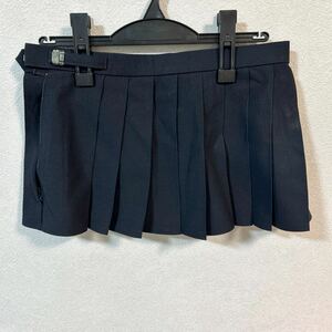 制服 黒 マイクロミニスカート W72 丈27.5 夏用 大きいサイズ
