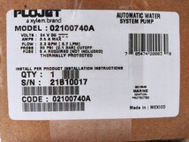 5台セット　在庫処分　未使用FLOJET 小型圧力ポンプ 2100-740 24V（MODEL:02100740A）ボート用品、マリン用品_画像5