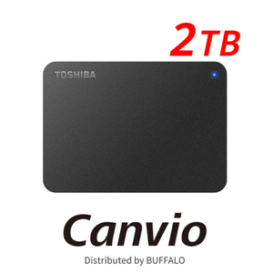 ** бесплатная доставка ** прекрасный товар TOSHIBA 2TB установленный снаружи портативный HDD[ телевизор видеозапись /PC соответствует USB3.2(Gen1)/3.1(Gen1)/3.0/2.0 соответствует ] Toshiba Canvio маленький размер 