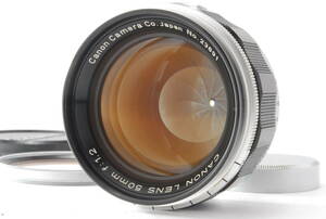 [A品] Canon LENS 50mm F1.2 Lマウント＊E.P刻印＊コレクター品＊11154