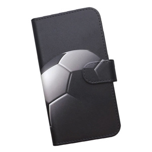 Xiaomi 13T Pro A301XM　スマホケース 手帳型 プリントケース サッカー スポーツ ボール モノトーン