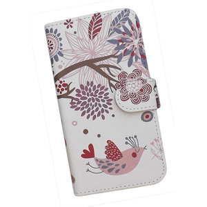 Redmi Note 11 Pro 5G　スマホケース 手帳型 プリントケース 花 鳥 花柄 ハート 木 かわいい