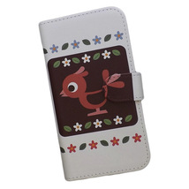 Redmi Note 11 Pro 5G　スマホケース 手帳型 プリントケース 花 鳥 葉 かわいい_画像1