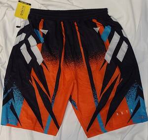 AKTR EXTREME SHORTS black orange M size 