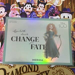 【メリダ/MERIDA/200枚限定】2023 EPOCH DISNEY 100 エポック ディズニー 名言 ホログラム版 186/200