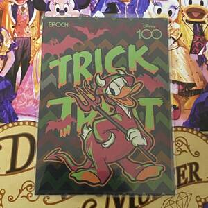 【ドナルド/300枚限定】2023 EPOCH DISNEY 100 エポック ディズニー Trick or Treat ホログラム版 032/300