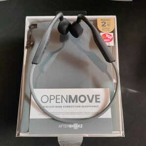 Aftershokz openmove 骨伝導イヤホン Bluetooth スレートグレー