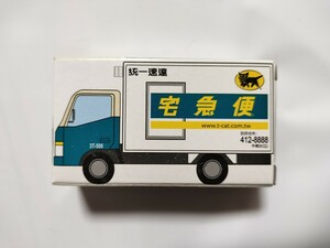 台湾　宅急便　クロネコヤマト ヤマト運輸 配送車　トミカサイズ　ミニカー　模型　統一速達　海外限定